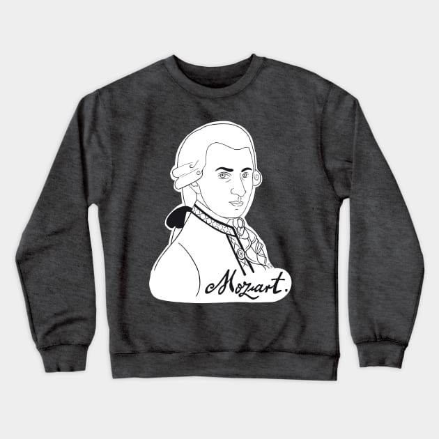 Mozart2 Crewneck Sweatshirt by estanisaboal